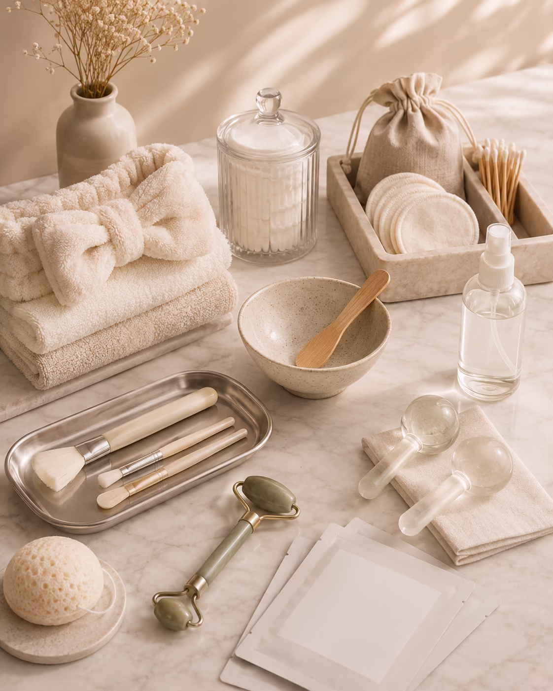 Beauty essentials curated for at-home care